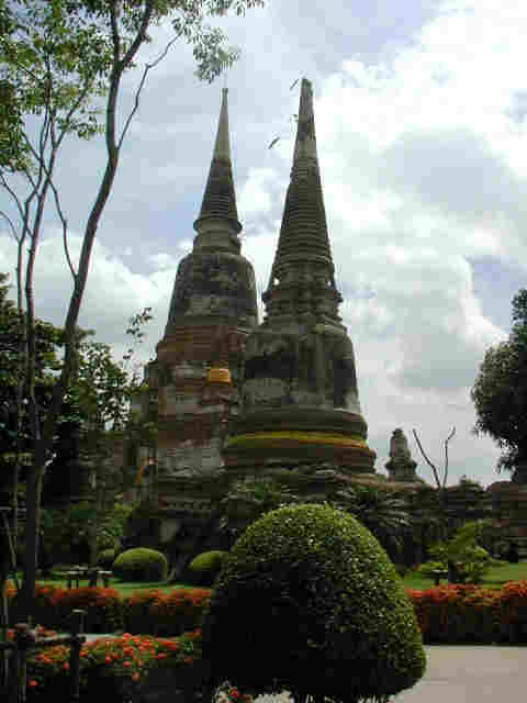 Ayutthaya (Siams mittelelterliche Hauptstadt / Siam's medieval capital city)