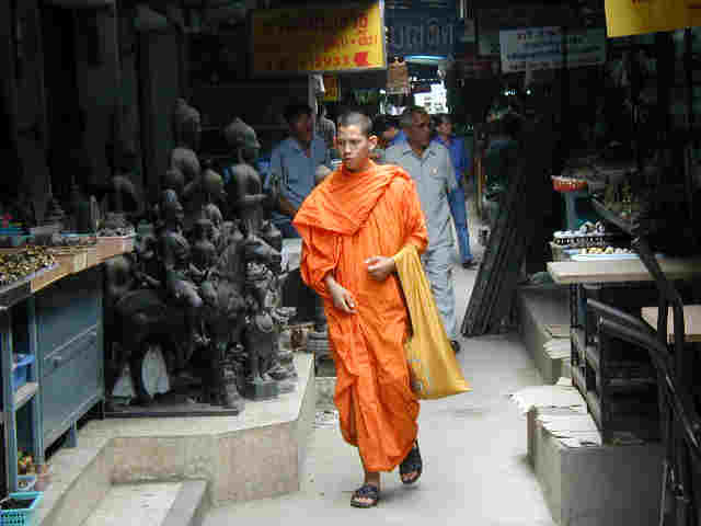 buddhistischer Mönch  -  Buddhist monk